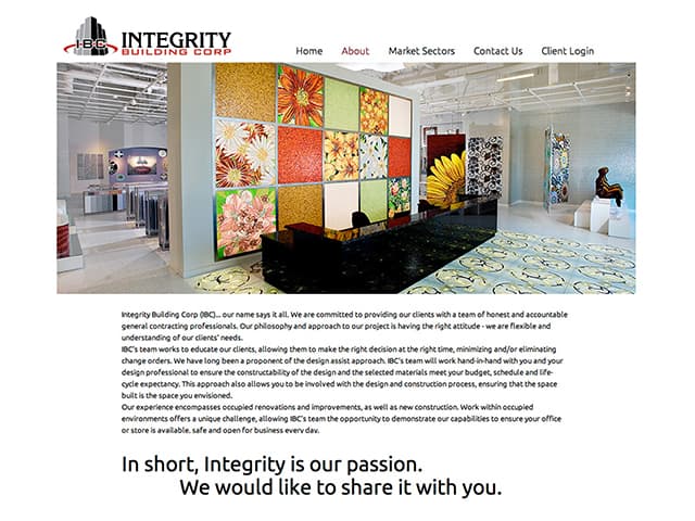 Integrity Building Corp